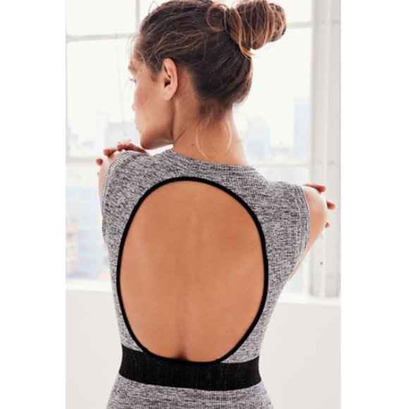 Grey Free People Bodysuit - Picture 3 of 5